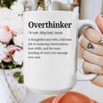 Overthinker Definition Anxiety Introvert Personality Premium Tri-Blend Graphic Print Coffee Mug Overthinker Definition Anxiety Introvert Personality Premium Tri-Blend Graphic Print Coffee Mug