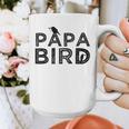 Papa Bird Father Day Dad Birds Quote Saying Graphic Print Coffee Mug