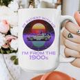 Be Patient With Me I'm From The 1900s Synthwave Graphic Print Coffee Mug
