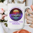 Be Patient With Me I'm From The 1900s Synthwave Premium Graphic Print Coffee Mug