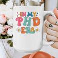 In My Phd Era Groovy Phd Graduation Future Doctor Graphic Print Coffee Mug