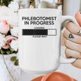 Phlebotomist In Progress Phlebotomy School Graduation Graphic Print Coffee Mug