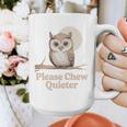 Please Chew Quieter Introvert Christmas Bird Lover Graphic Print Coffee Mug Please Chew Quieter Introvert Christmas Bird Lover Graphic Print Coffee Mug