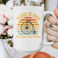 Please Be Kind I'm From The 1900s Penny Farthing Premium Graphic Print Coffee Mug
