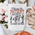 Please Be Patient I'm From The 1900s Cowboy Skeleton Graphic Print Coffee Mug