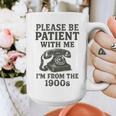 Please Be Patient With Me I'm From The 1900s Funny Premium Tri-Blend Graphic Print Coffee Mug