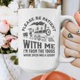 Please Be Patient With Me I'm From The 1900s Funny Train Graphic Print Coffee Mug