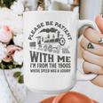 Please Be Patient With Me I'm From The 1900s Funny Train Premium Graphic Print Coffee Mug