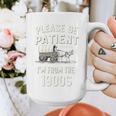 Please Be Patient I'm From The 1900s Retro Premium Tri-Blend Graphic Print Coffee Mug
