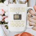 Please Be Patient With Me I'm From The 1900s Television Set Premium Graphic Print Coffee Mug Please Be Patient With Me I'm From The 1900s Television Set Premium Graphic Print Coffee Mug