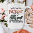 Please Be Patient I'm From The 1900s Throwback Graphic Print Coffee Mug
