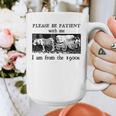 Please Be Patient With Me I'm From The 1900s Vintage Drowing Graphic Print Coffee Mug