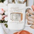 Please Be Patient With Me I'm From The 1900s Vintage TV Graphic Print Coffee Mug