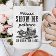 Please Show Me Patience I'm From The 1900s Vintage Horse Graphic Print Coffee Mug Please Show Me Patience I'm From The 1900s Vintage Horse Graphic Print Coffee Mug