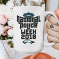 Police Officer National Week T-Shirt Graduation 2018 Graphic Print Coffee Mug