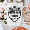 Proud Auntie Of a 2019 Grade Aunt Graduation Graphic Print Coffee Mug