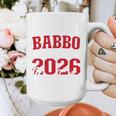 Proud Babbo Of a Class Of 2026 Graduate For Graduation Graphic Print Coffee Mug
