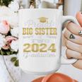 Proud Big Sister Of Two 2024 Graduate Class 2024 Graduation Premium Graphic Print Coffee Mug