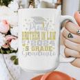 Proud Brother In Law Of 5th Grade Graduate 2024 Graduation Graphic Print Coffee Mug