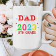Proud Dad Of A 2023 5th Grade Graduate Graduation Family Graphic Print Coffee Mug