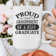 Proud Grandparent Of A Class Of 2024 Graduate Graduation Graphic Print Coffee Mug