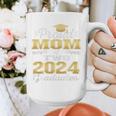 Proud Mom Of Two 2024 Graduate Class 2024 Graduation Family Premium Graphic Print Coffee Mug