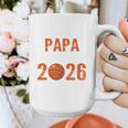 Proud PAPA Of 2026 Senior Basketball Student Graduation Graphic Print Coffee Mug