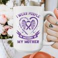 Purple In Memory Of Mother Mom Pancreatic Cancer Awareness Graphic Print Coffee Mug