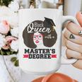 Queen Masters Degree Graduation Social Work MSW MPH Graphic Print Coffee Mug