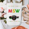 Queen MSW Social Work Grads Masters Graduation Graphic Print Coffee Mug