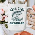 Reel Cool Grandad Fishing Grandpa Vintage Style Graphic Print Coffee Mug