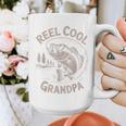 Reel Cool Great Grandpa Step Dad Fishing Father Day Graphic Print Coffee Mug Reel Cool Great Grandpa Step Dad Fishing Father Day Graphic Print Coffee Mug