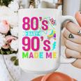 Retro 1980s 80's Baby 1990s 90's Made Me Nostalgia Vibes Premium Tri-Blend Graphic Print Coffee Mug