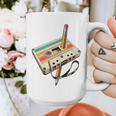 Retro Cassette Tape & Pencil Rewind Nostalgia Party 80s 90s Premium Graphic Print Coffee Mug