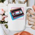 Retro VHS Vaporwave Video Cassette Nostalgia Geek Chic Graphic Print Coffee Mug