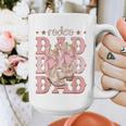 Rodeo Dad Pink Boots Coquette Cow-Girl Birthday Party Graphic Print Coffee Mug