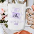 Save Icon IRL Retro Tech Humor Floppy Disk 90s Nostalgia Graphic Print Coffee Mug