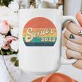 Senior 2023 Graduation My Last First Day Of Class Of 2023 Graphic Print Coffee Mug