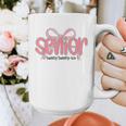 Senior 2026 Coquette Pink Bow Graduation 2026 Class Of 2026 Graphic Print Coffee Mug