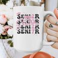 Senior 2027 Class Of 2027 Coquette Pink Bow Graduation 2027 Graphic Print Coffee Mug