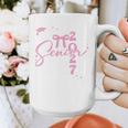 Senior 2027 Class Of 2027 Coquette Pink Bow Graduation 2027 Premium Tri-Blend Graphic Print Coffee Mug