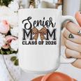 Senior Mom Class Of 2026 Graduation Leopard Coquette Bow Graphic Print Coffee Mug