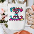 Senior Year 2022 Class Of 2022 Graduation Tie Dye Groovy Graphic Print Coffee Mug