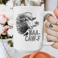 Sheep Baa Crow Caw Back Off Pun Tee For Introverts & Teens Graphic Print Coffee Mug