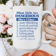 Silent Girls Are DangerousFor Quiet Introvert Girl Graphic Print Coffee Mug Silent Girls Are DangerousFor Quiet Introvert Girl Graphic Print Coffee Mug