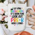 So Long Preschool Pre-K Here I Come Graduation Graphic Print Coffee Mug