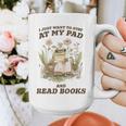 Stay At My Pad And Read Books Frog Introvert Reading Graphic Print Coffee Mug Stay At My Pad And Read Books Frog Introvert Reading Graphic Print Coffee Mug