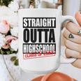 Straight Outta High School Class Of 2023 Graduation Graphic Print Coffee Mug