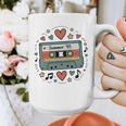 Summer ’95 Retro Cassette Tape Nostalgia Music Lover Premium Tri-Blend Graphic Print Coffee Mug