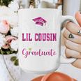 Super Proud Little Cousin Of 2025 Graduate Graduation Family Premium Tri-Blend Graphic Print Coffee Mug